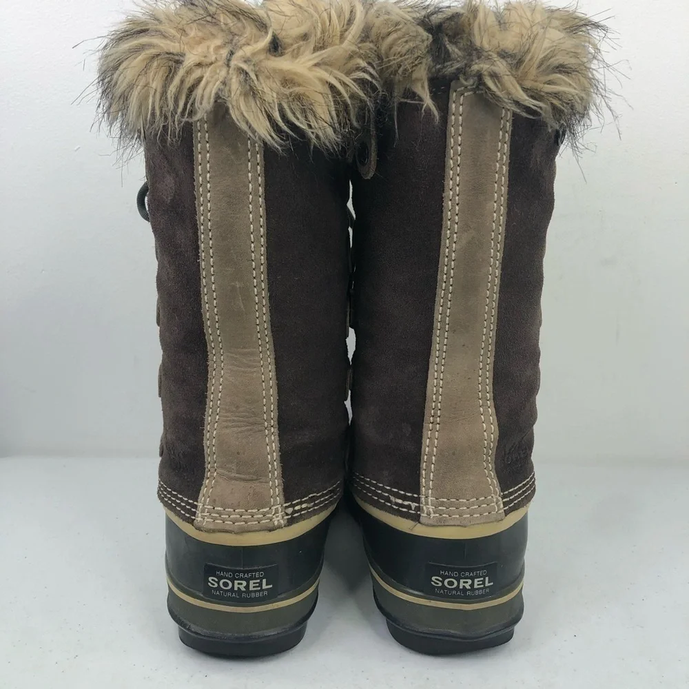 Sorel Joan Of Arc Arctic Rubber Suede Winter Boots
